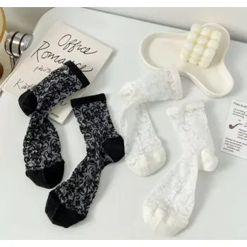 Dámské ponožky Dámské ponožky Chiara - Uni / bílá