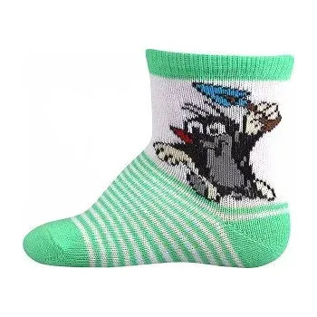 Dámské punčochy Kojenecké ponožky Krteček - 18-20 / zelená