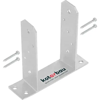 Příslušenství pro plot Základna sloupu tt šroubovaná 120 mm - 120 mm