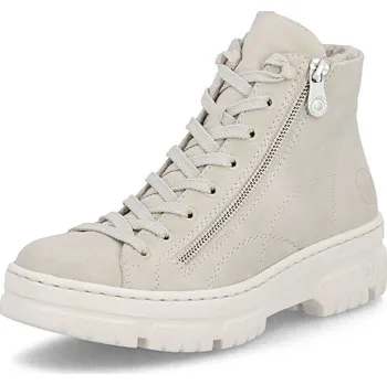 Dámské kozačky Dámská kotníková obuv RIEKER Z7410-62 béžová W5 39