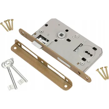 zadlabací zámek Zadlabávací zámek pro dveře 72x50 levý/pravý klíč