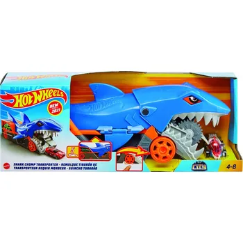 autíčko Mattel HW Hot Wheels Žralok náklaďák GVG36 žraločí tahač