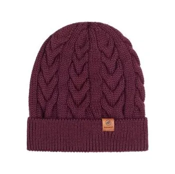 Čepice Mammut Valbella Beanie 3800 vin červená