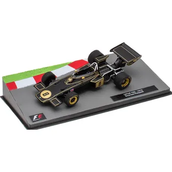 autíčko Centauria Lotus 72D #8 1972 Emerson Fittipaldi 1:43 - Formula 1 Cars časopis s modelem Lotus 72 D 1972 Emerson Fittipaldi - kovový model auta