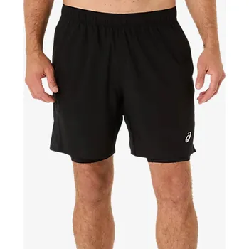 Pánské kraťasy Pánské sportovní kraťasy Asics CORE 2IN1 7IN SHORTS černé 2011D215-001 - XL | UK 8 | US 9,5