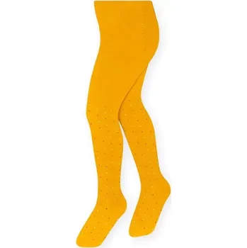 Dámské oblečení Dívčí punčocháče Dots - 92-98 / žlutá