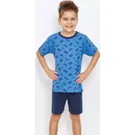 Chlapecké pyžamo Super Hero krátké - 104 / modrá