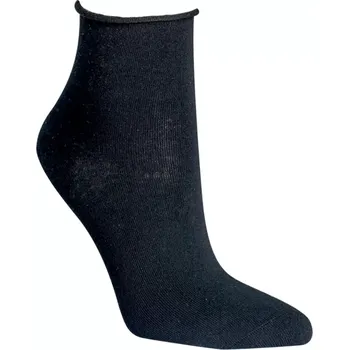 Pánské ponožky Dospělé ponožky bez lemu - 35-38 / černá