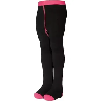 Dámské oblečení Dětské punčocháče Bomik T - 62 / černá/malinová