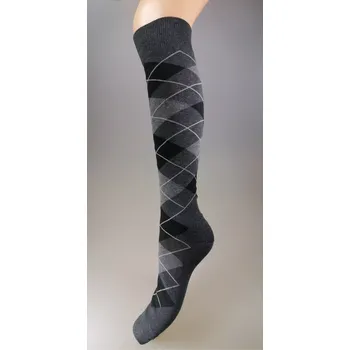 Dámské punčochy Dámské podkolenky Nina - 37-41 / tmavě šedá