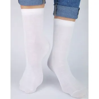 Dámské punčochy Dámské - dětské ponožky SB005 - 39-42 / bílá