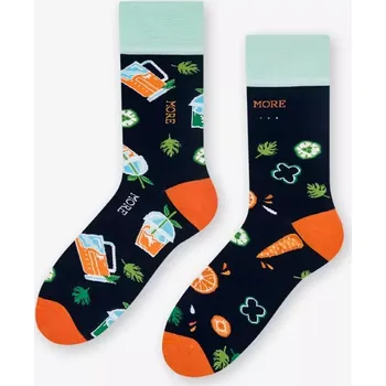 Pánské nestejné ponožky Juice - 39-42 / tmavě modrá