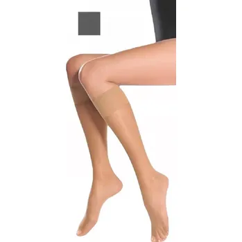 Dámské punčochy Dámské podkolenky G - Super 15 DEN - 2 páry - smoky