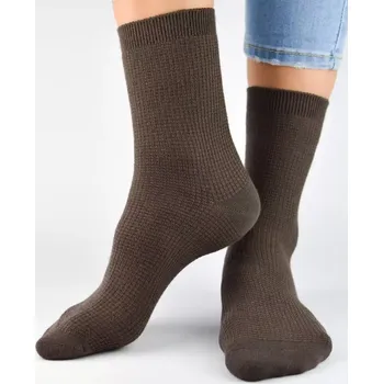 Dámské ponožky Dámské ponožky SB040 - 39-42 / hnědá