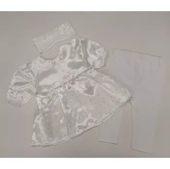 Kojenecké oblečení Dívčí souprava 341 - 74 / bílá