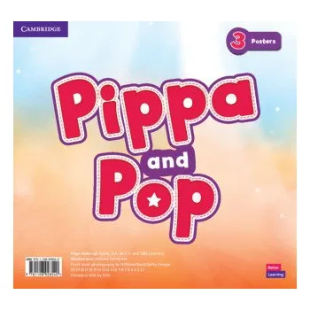 Anglický jazyk Pippa and Pop Level 3 Posters British English (EN)