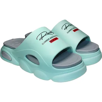 Dámské šaty Dámské pantofle JOSE AMORALES tyrkysové/světle šedé 40