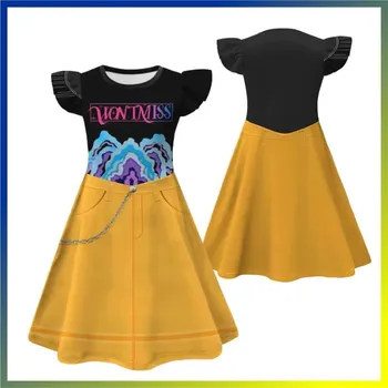 Karnevalový kostým KPop Demon Hunters (Lovkyně démonů) Dívčí cosplay šaty (kostým) KPop Demon Hunters (Huntrix) - Rumi, Zoey a Mira Varianta: Mira, Velikost: 130