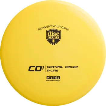 Disc golf Discmania CD1 S-line Barva: Fialová, Váha: 168 g