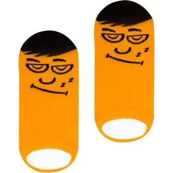 Pánské ponožky Dětské ponožky Tvář - 29-31 / oranžová