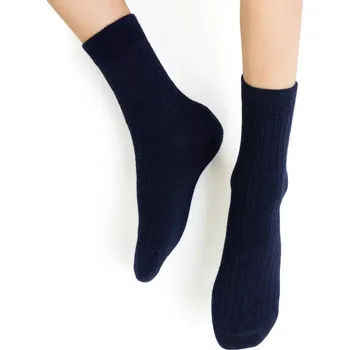Dětské merino ponožky Janko - 32-34 / tmavě modrá