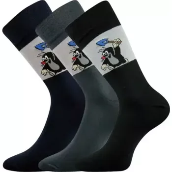 Pánské ponožky Pánské ponožky s Krtečkem - 43-46 / tmavě modrá