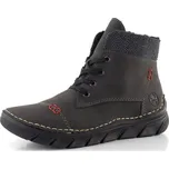 Rieker šněrovací kotník šedý 55031-45 - 37 | P696683
