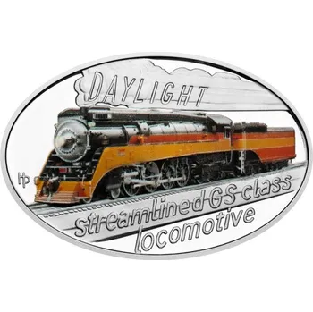 2025 - Stříbrná mince Daylight - Slavné parní lokomotivy