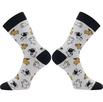 Dámské ponožky Dámské ponožky Devive Pejsek - 35-38 / bílá