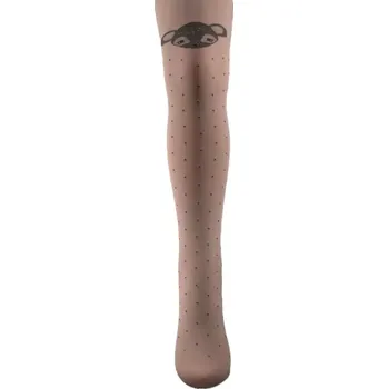 Dámské punčochy Dívčí punčochy Felinka 40 DEN - 116-122 / cappuccino