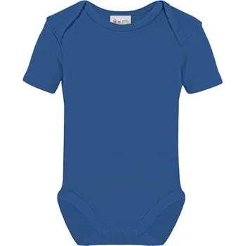 Kojenecký body Link Kids Wear Dětské body s krátkým rukávem X946 Deep Royal 86-92
