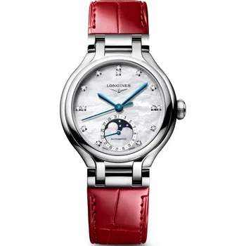 Módní doplněk Longines PrimaLuna L8.126.4.87.2 + prodloužená záruka 5 let + možnost výměny do 90 dní