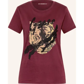 Guess Dámské Tričko, tmavě červená, 42