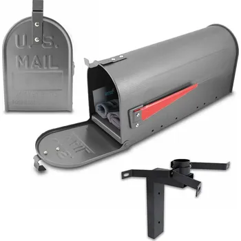 Poštovní schránka Stylová americká poštovní schránka na dopisy s vlajkou M16865(16447+13192)