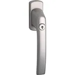 MACO okenní klika HARMONY, zamykatelná čtyřhran 7x35 mm, hliník titan elox