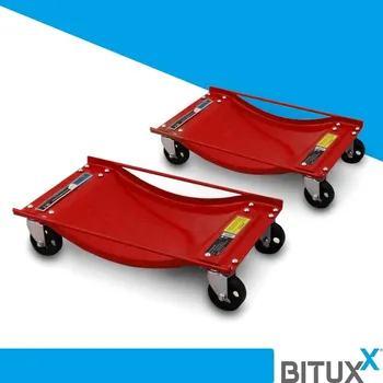 Manévrovací vozík Sada 2 ks komplet na kolečkách dílenský BITUXX M19646