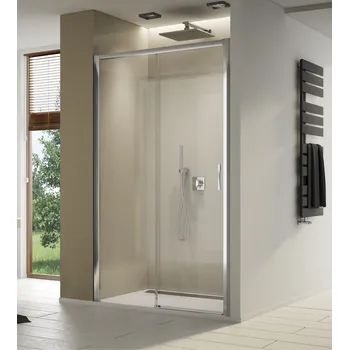 Sprchové dveře Ronal (Sanswiss) Ronal, TOP-LINE S jednodílné posuvné dveře s pevnou stěnou v rovině TLS2 Šířka: 100 cm + doprava zdarma + při platbě převodem sleva