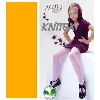 Dámské punčochy Dětské punčocháče Agatka 100 DEN - 146-152 / curry