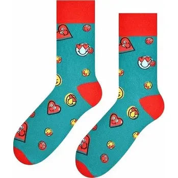 Pánské ponožky Pánské ponožky Smile and Love - 44-46 / zelená