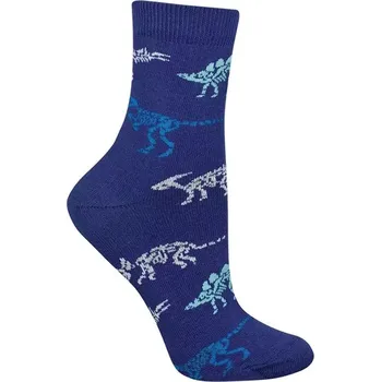 Chlapecké ponožky Skelet - 29-33 / modrá