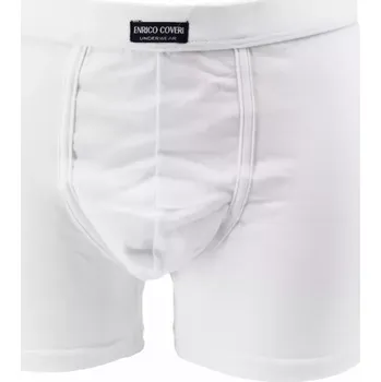 Boxerky Pánské bavlněné boxerky EB 1002 - L / bílá