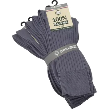 Pánské ponožky Dospělé zdravotní ponožky 91005 - 43-46 / šedá