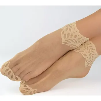 Dámské ponožky Dámské ponožky SN035 - 36-41 / béžová