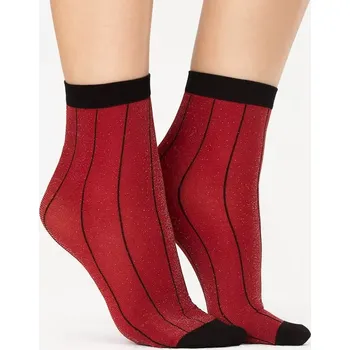 Dámská móda Dámské ponožky Trinket 40 DEN - Uni / bordová