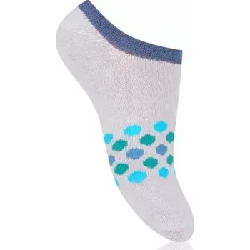 Chlapecké oblečení Dětské ponožky Bamboo Dots - 26-28 / šedá