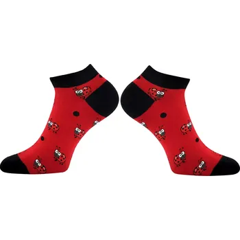 Dámské ponožky Dámské ponožky Dewow Beruška - 35-38 / červená