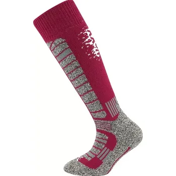 Dámské ponožky Dětské lyžařské podkolenky Carving II - 35-38 / fuchsiová
