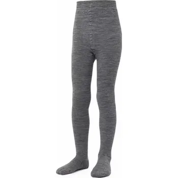 Dámské punčochy Dětské punčochy s merinem - 80-86 / tmavě šedý melír