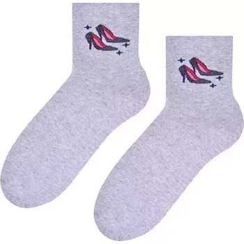 Dámské ponožky Dámské ponožky High Heels - 38-40 / světle šedá