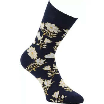 Dámské ponožky Dámské ponožky Dahlia - 35-38 / tmavě modrá